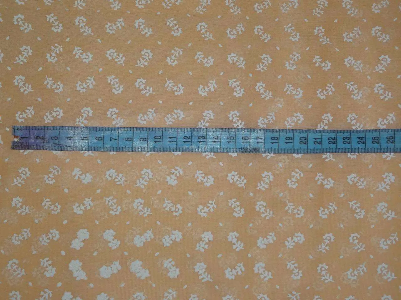 100% Cotton Organdy Floral Printed Fabric 44" wide