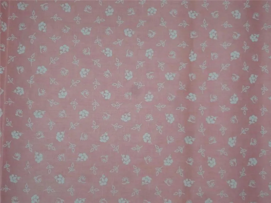 100% Cotton Organdy Floral Printed Fabric 44" wide
