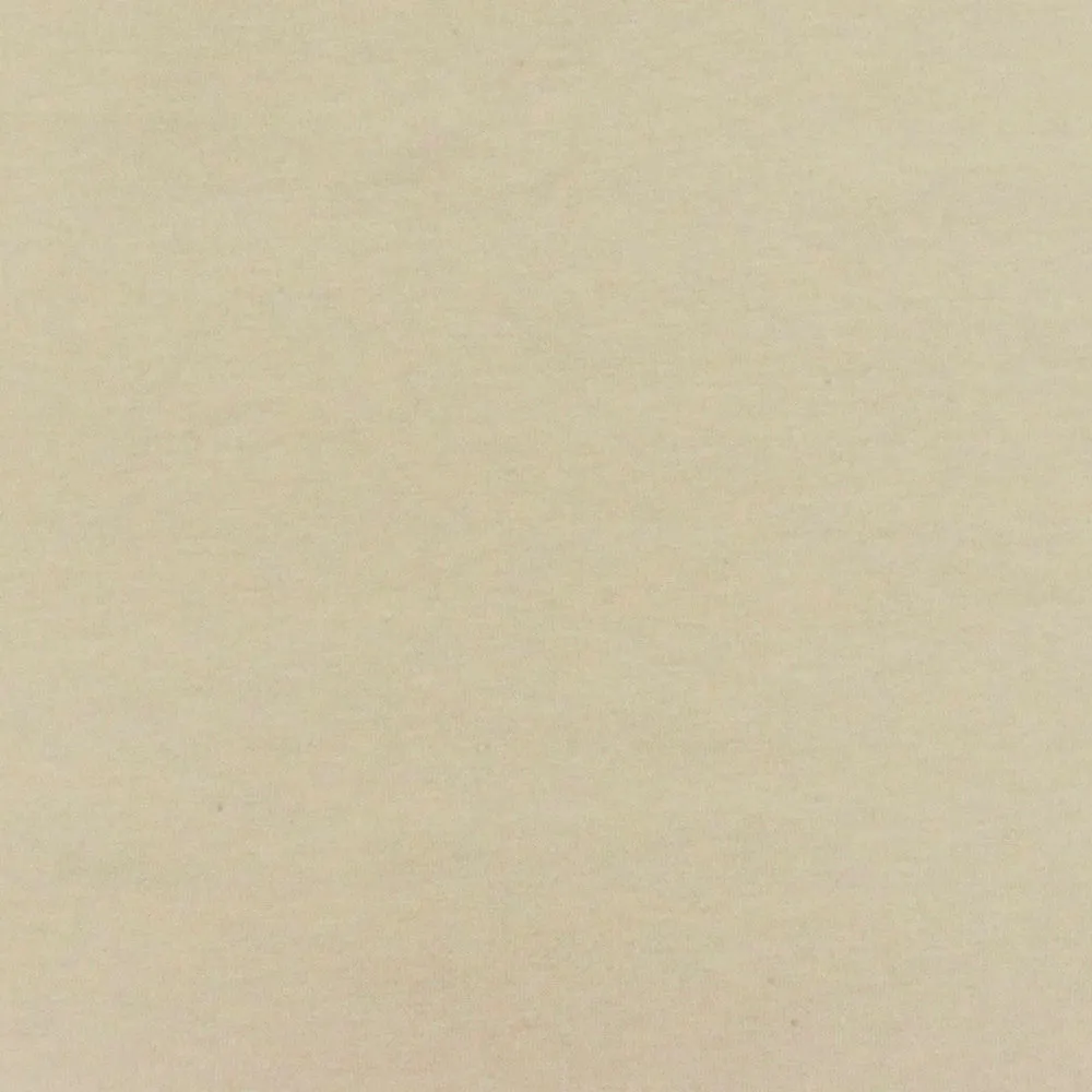 Beige Solid Stretch Cotton Jersey Knit Fabric