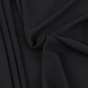 Black Crepe fabric 3452