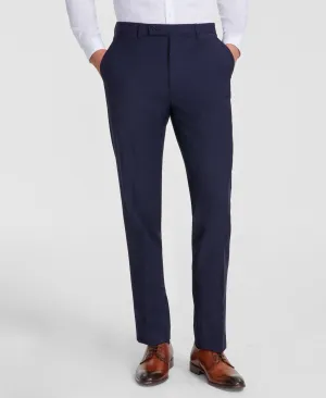 Calvin Klein Mens Slim fit Dress Pants 30 / 32 Blue Solid Stretch