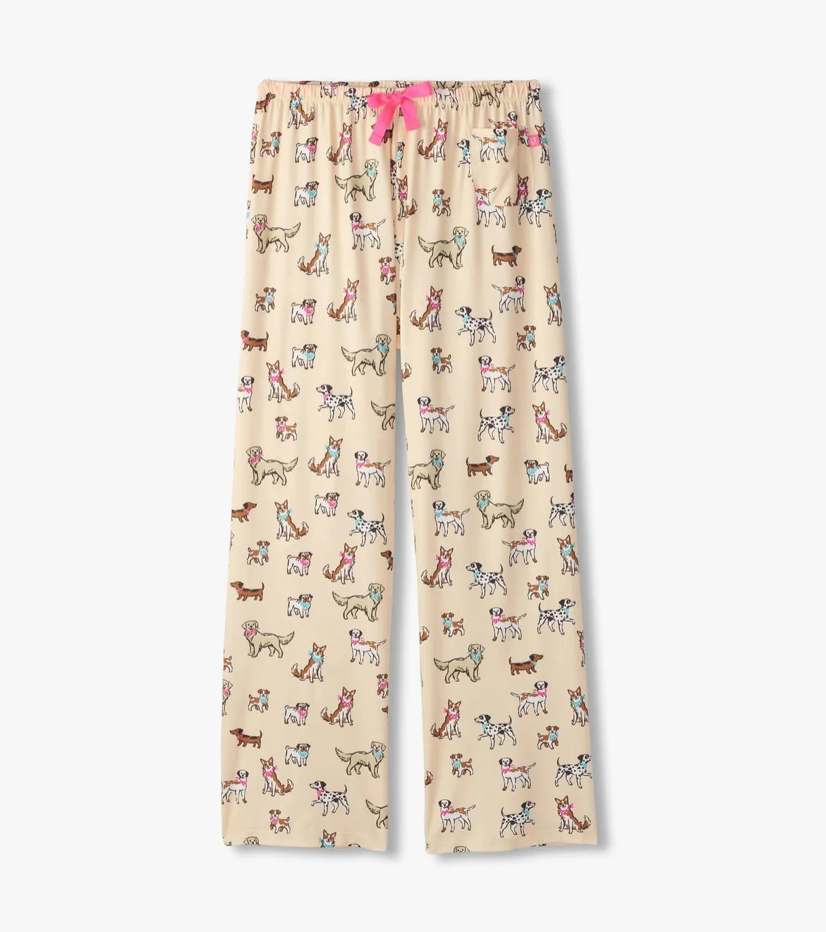 Capelton Road PJ Pants In A Bag - Cute Pups