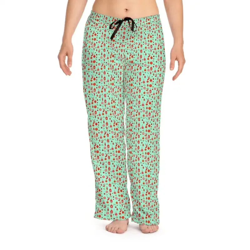 Chillinin Colorful Checkered Women's Pajama Pants