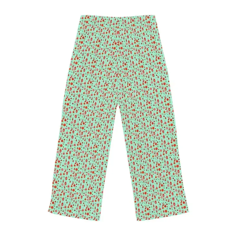 Chillinin Colorful Checkered Women's Pajama Pants