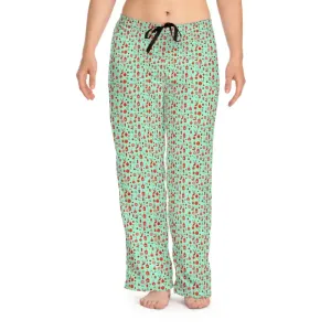 Chillinin Colorful Checkered Women's Pajama Pants
