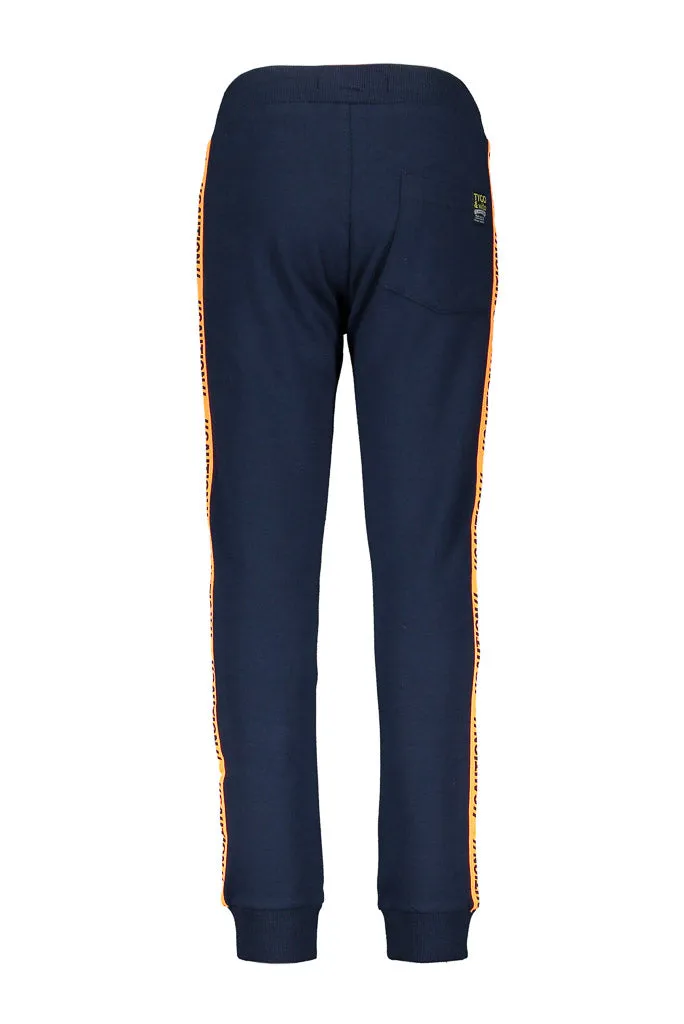Contrast Tape Track Pants