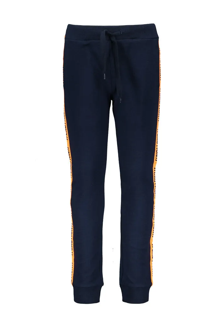 Contrast Tape Track Pants