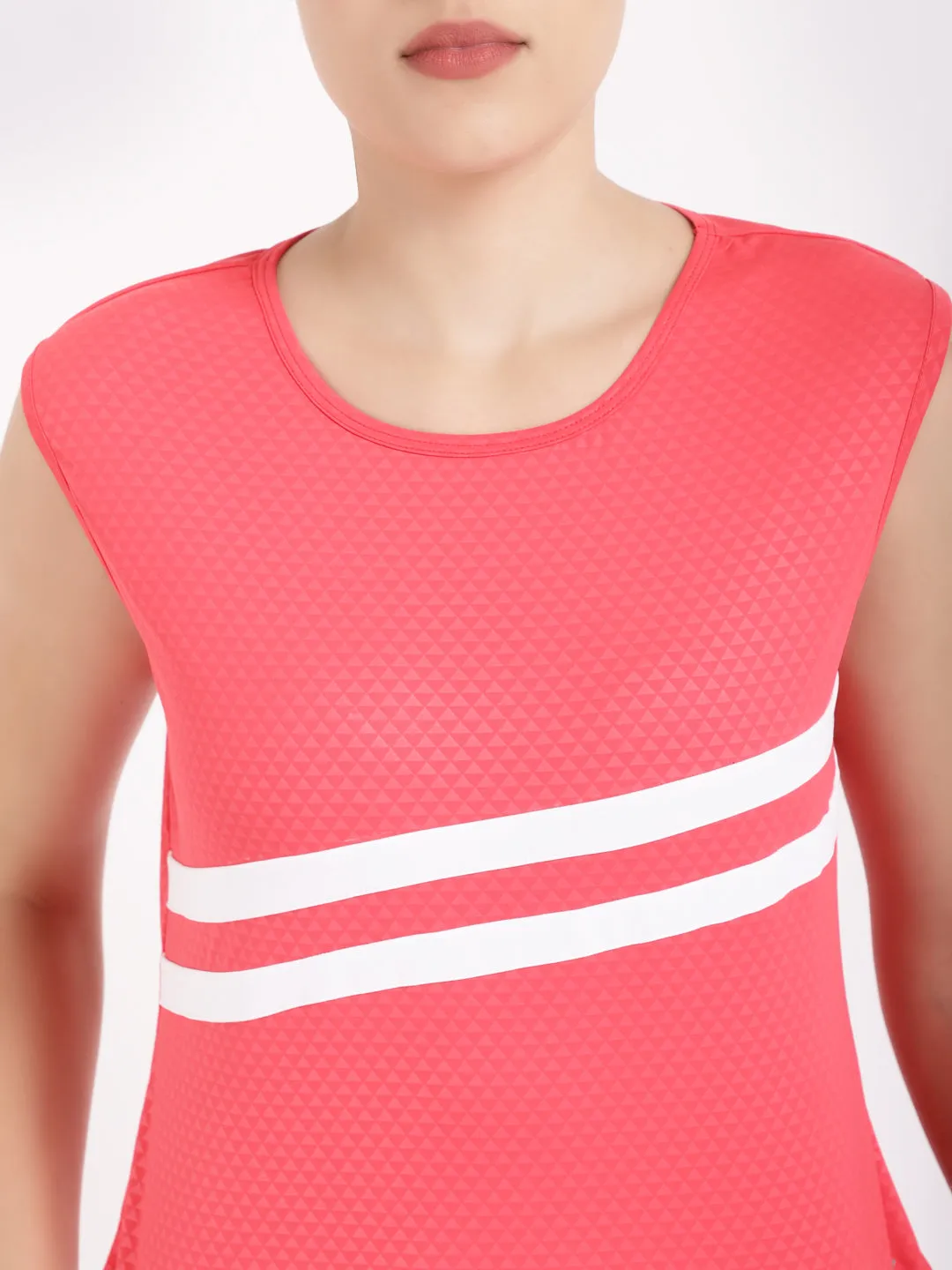 Coral Be Strong Tee