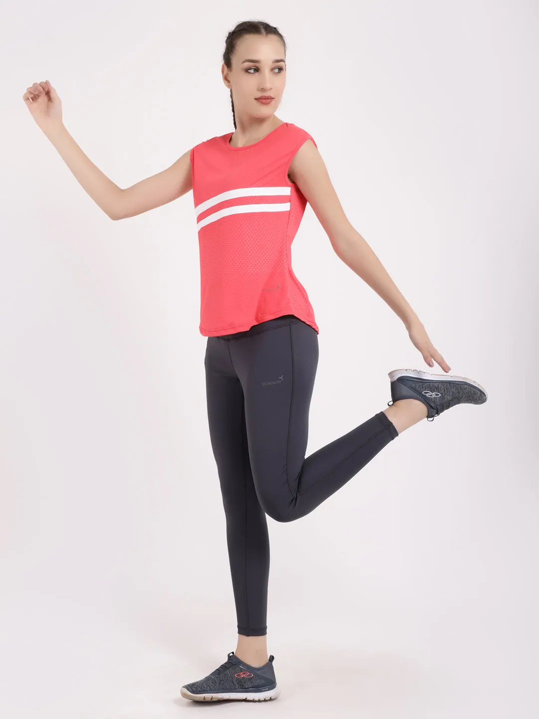 Coral Be Strong Tee
