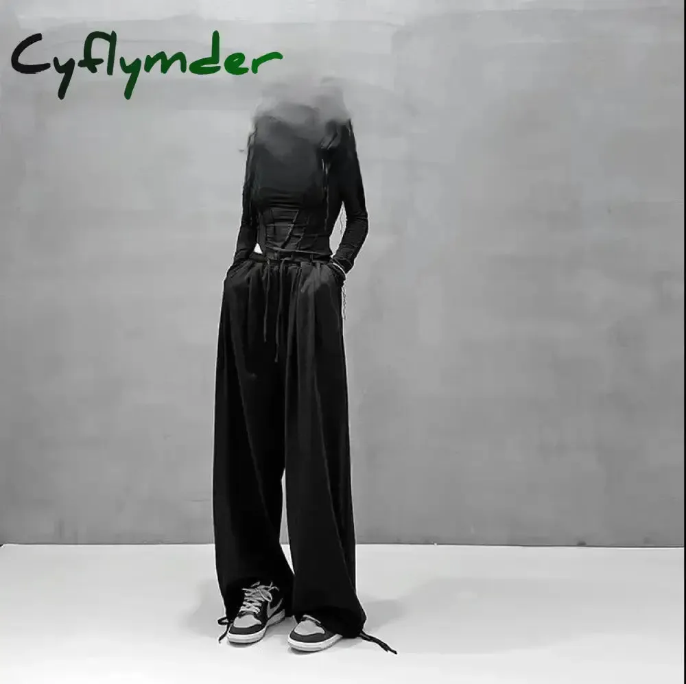Cyflymder trashy outfits High-waisted Slimming Casual Versatile Harem Pants Loose-fit Wide-leg Bloomers For Women Trendy Fashionable Spring Autumn