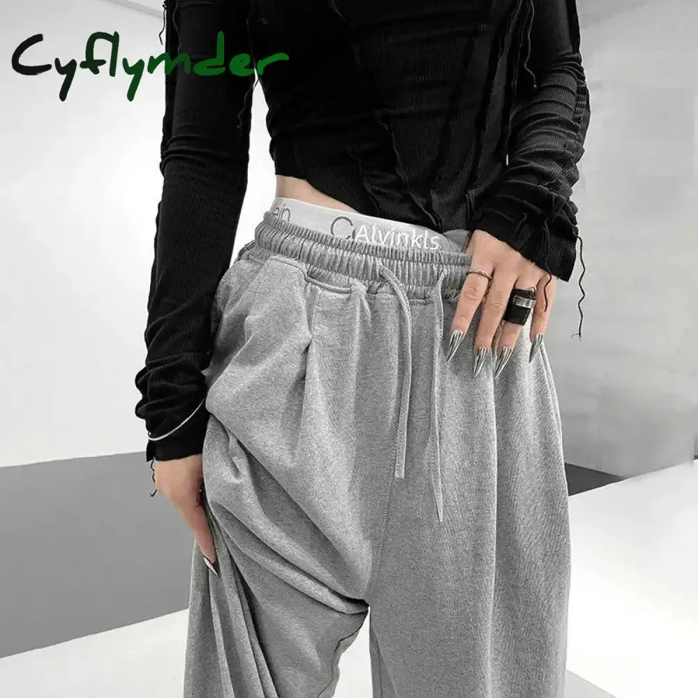 Cyflymder trashy outfits High-waisted Slimming Casual Versatile Harem Pants Loose-fit Wide-leg Bloomers For Women Trendy Fashionable Spring Autumn