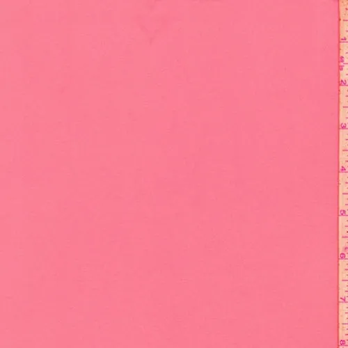 Day Glo Pink Scuba Knit Fabric
