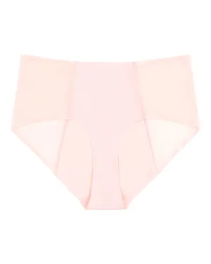 Demi Seamless Mesh Panty | Rose Quartz
