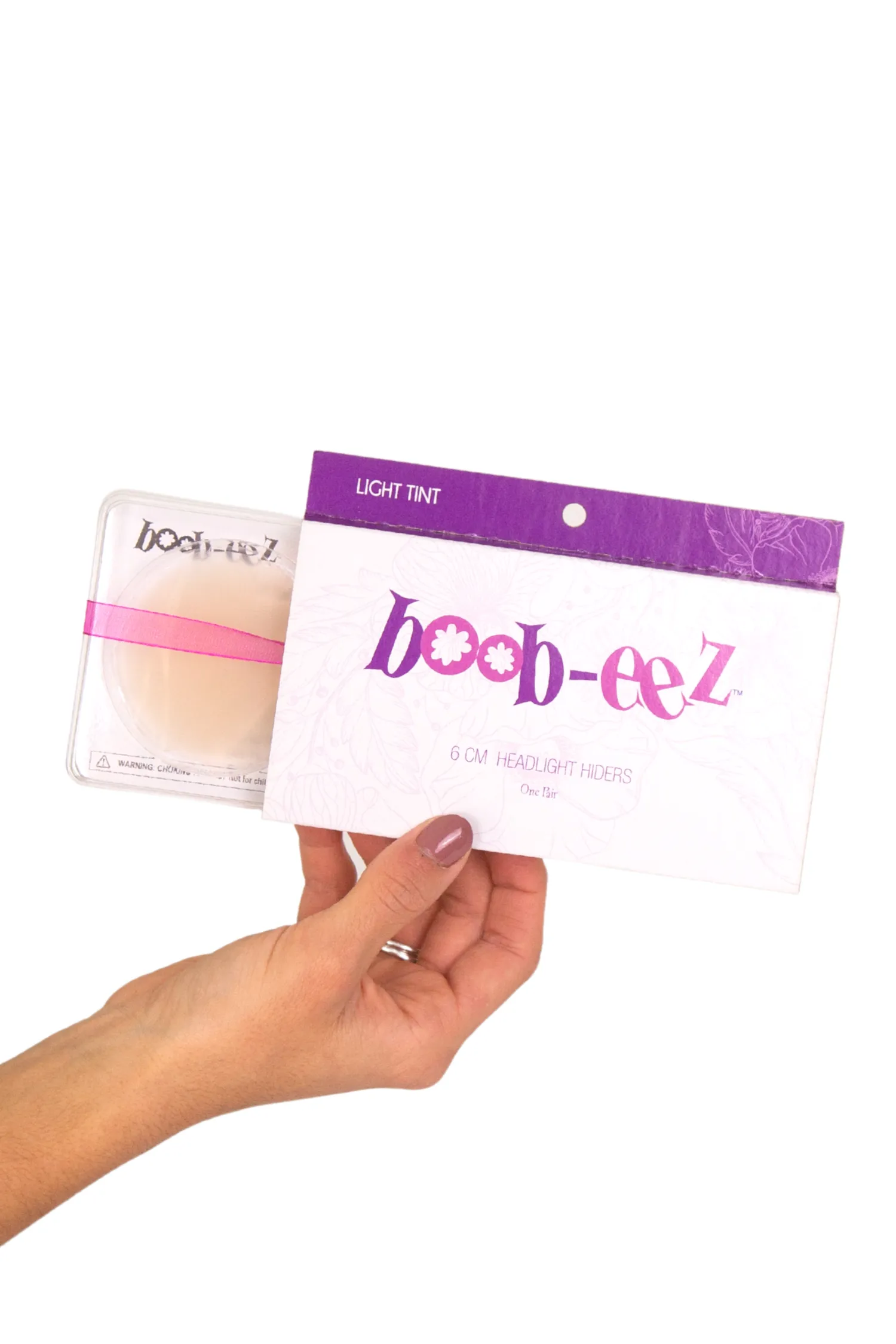 Headlight Hiders by BOOB-EEZ 6CM - Light Tint