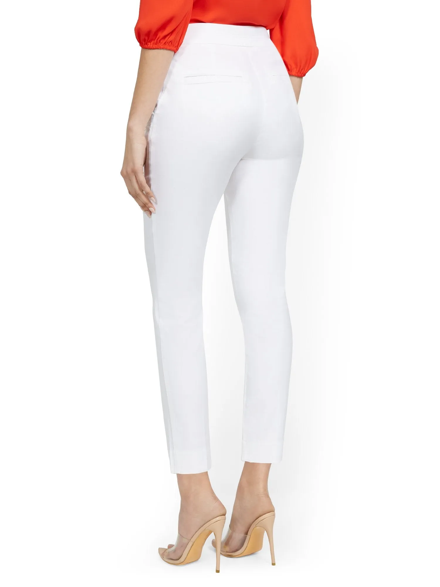 High-Waisted Ankle Pant - Modern - 7th Avenue