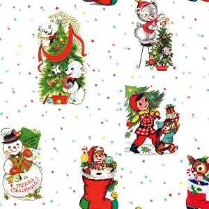 Jingle Bells | Main White by Lindsay Wilkes for Riley Blake | C14830-WHITE