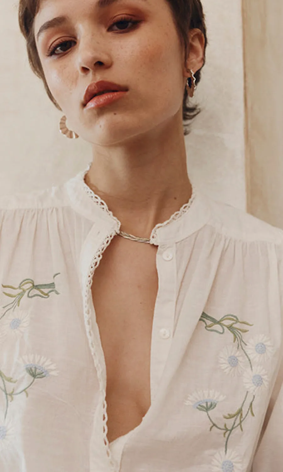 Marie Louise Monterey Posie Blouse