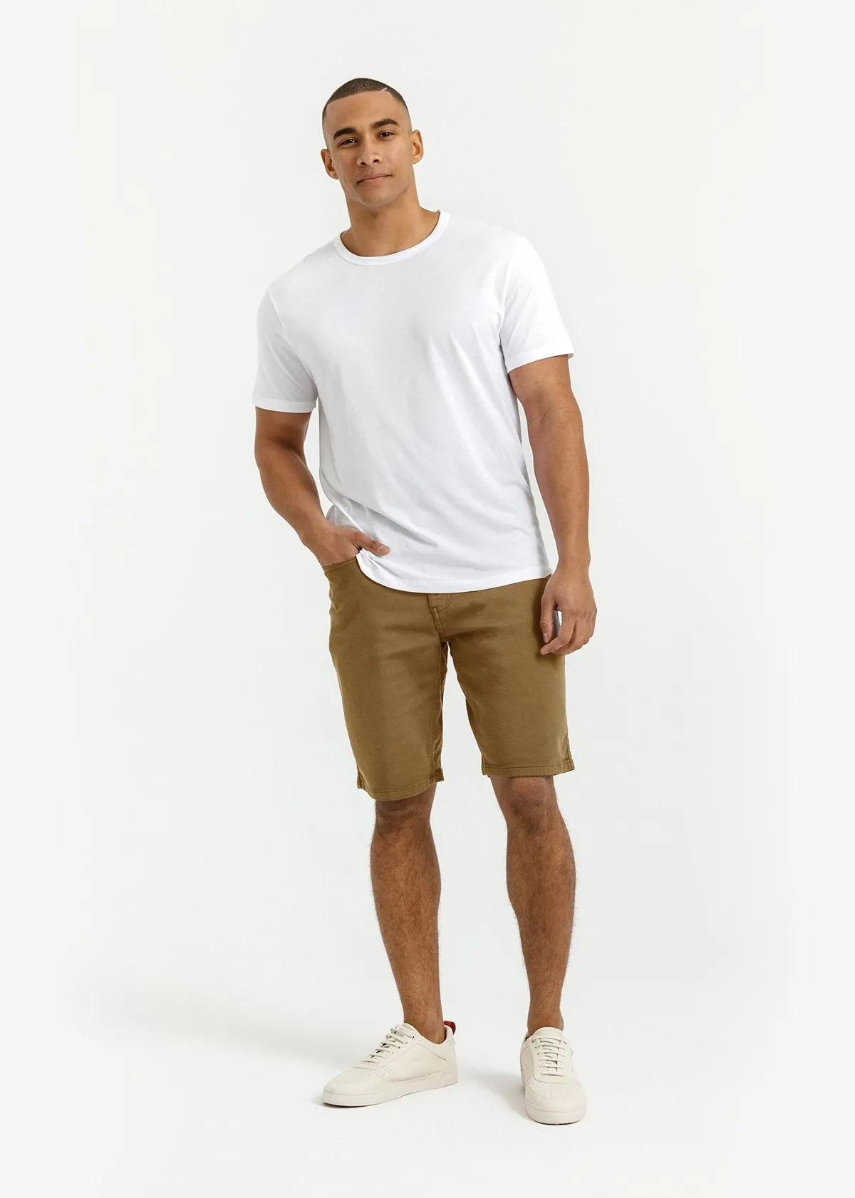 No Sweat Short Relaxed - Tobacco