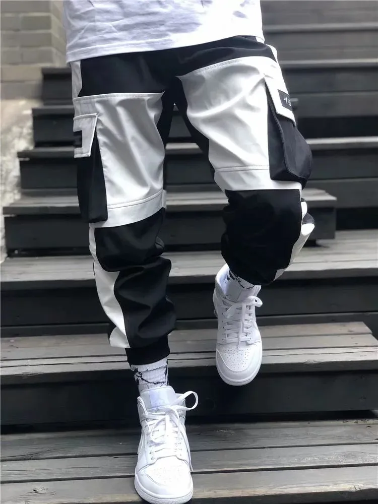 Overalls men's trendy brand hip-hop trousers