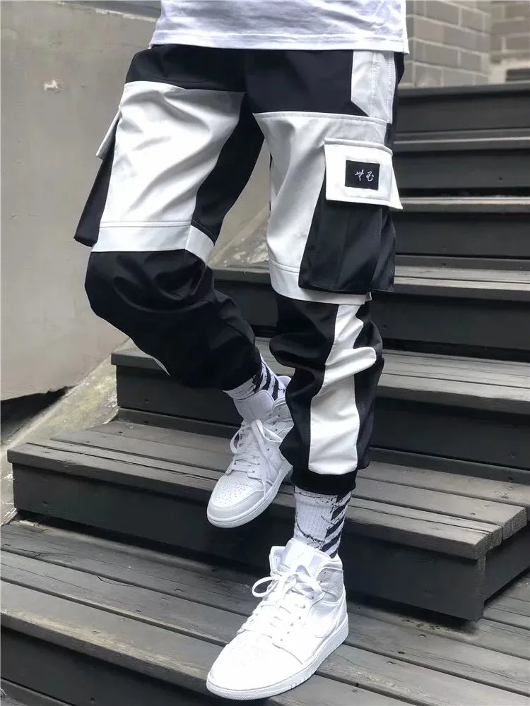 Overalls men's trendy brand hip-hop trousers