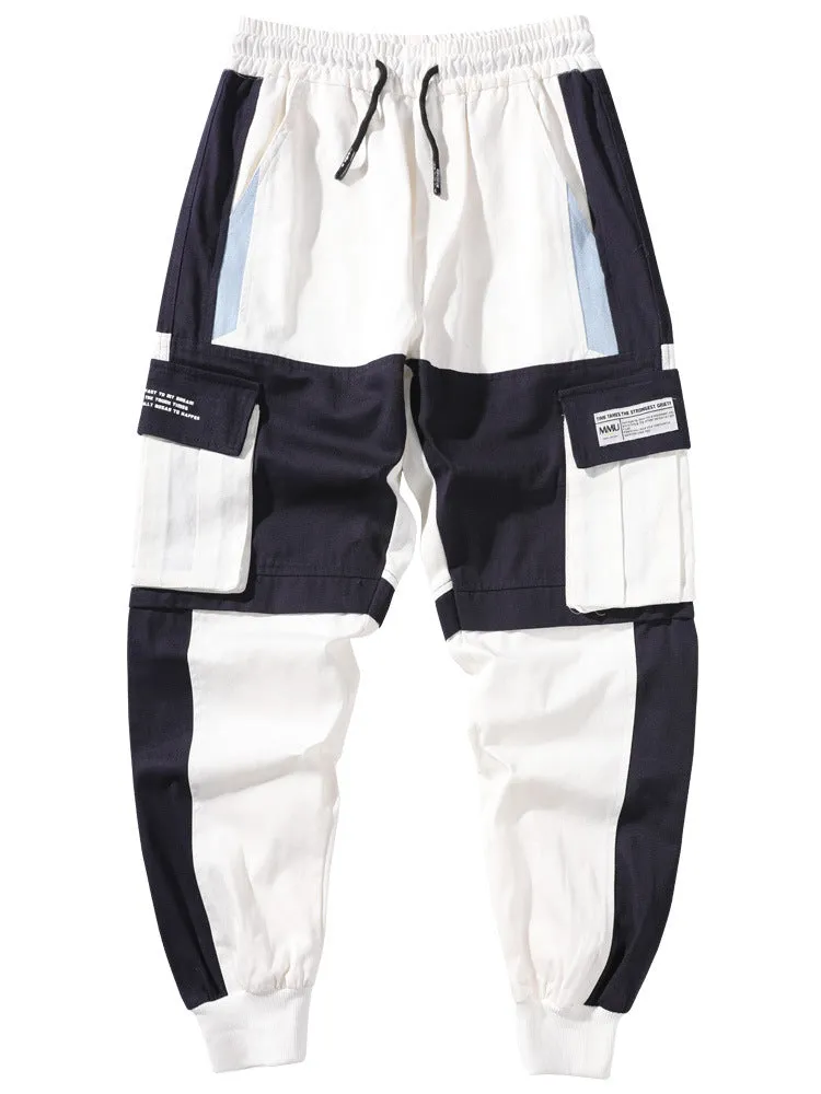 Overalls men's trendy brand hip-hop trousers