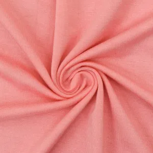 Pink Solid Stretch Spandex Rayon Modal Jersey Knit Fabric