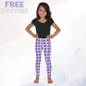 Purple Unicorn Comfy Kids Leggings
