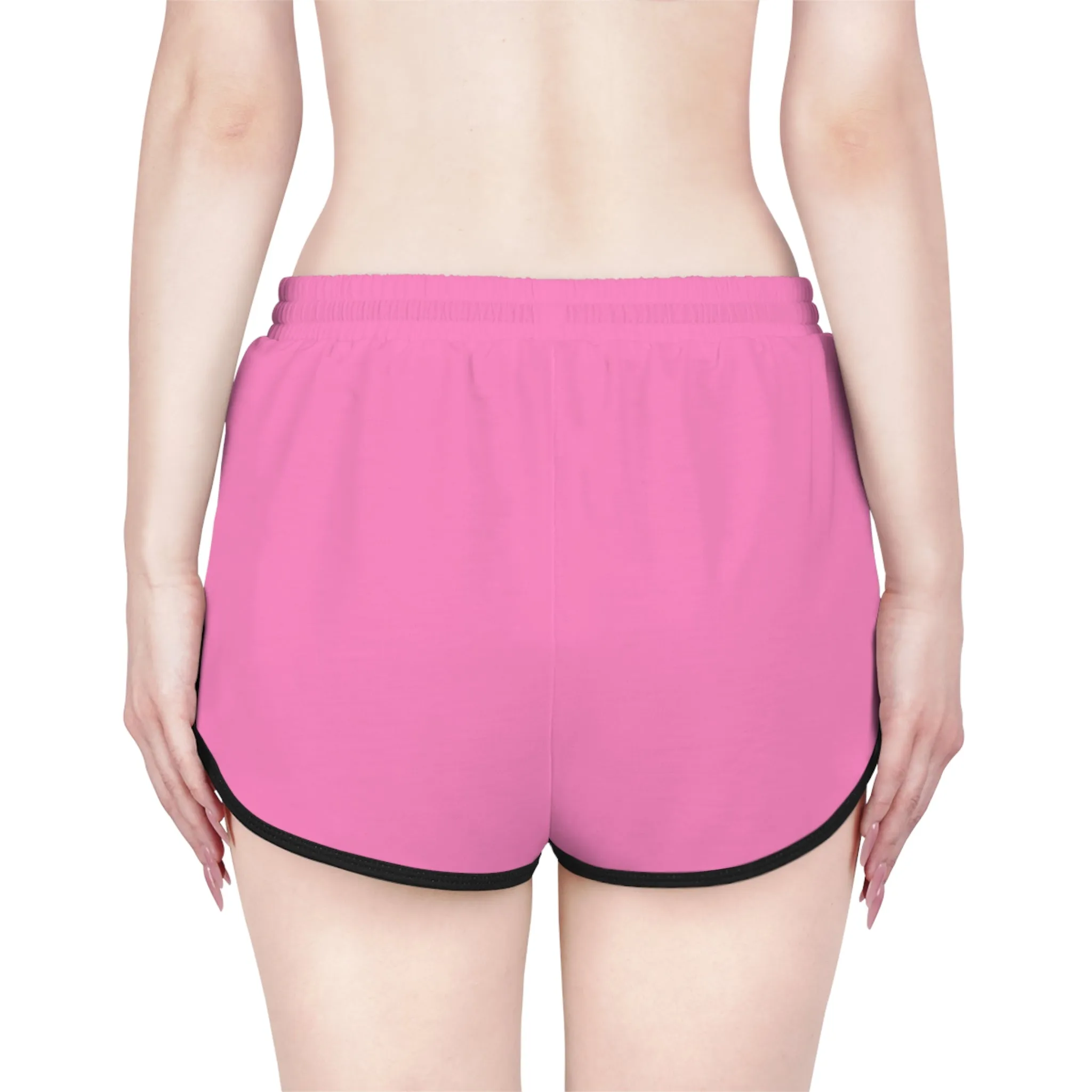 Rose Pink Women's Relaxed Shorts
