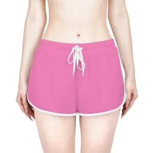 Rose Pink Women's Relaxed Shorts