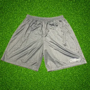 Shorts- Lake Erie Crushers Grey Mesh for Batting Practice