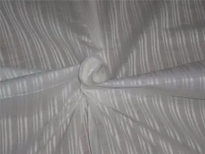 White cotton organdy fabric dobby design no.58 44&quot; wide